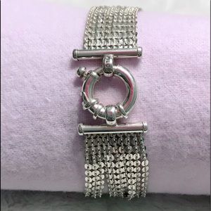 Sterling Silver Multi-Strand Bracelet